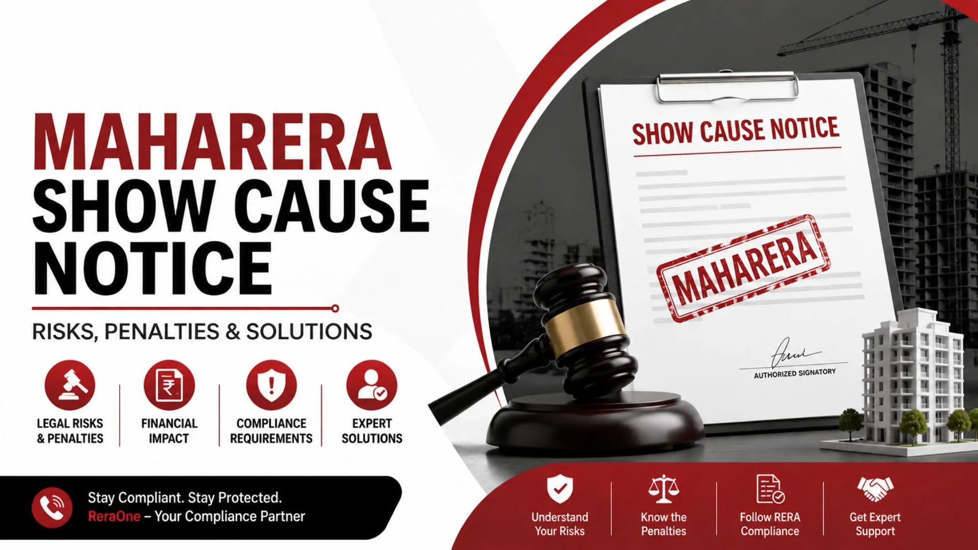 MahaRERA Show Cause Notice